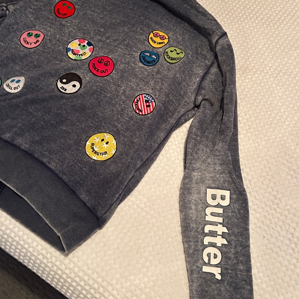 Small women’s BUTTER SUPERSOFT zip up hoodie